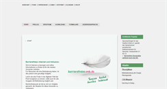 Desktop Screenshot of barrierefreiesweb.de